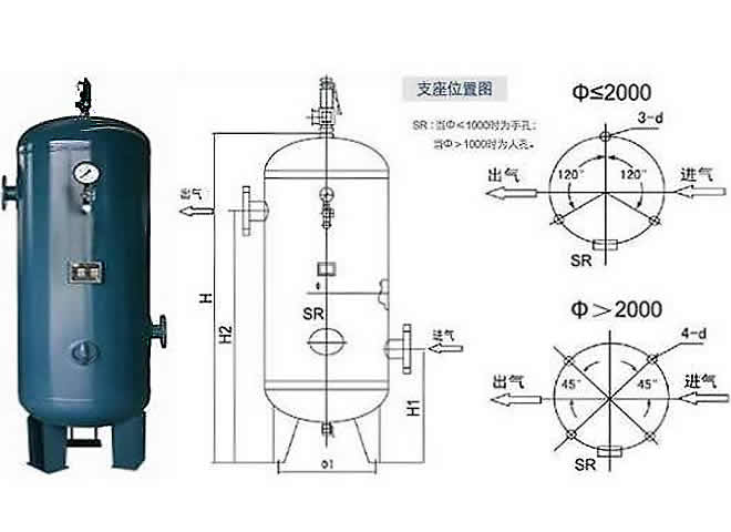 储气罐,空压机储气罐